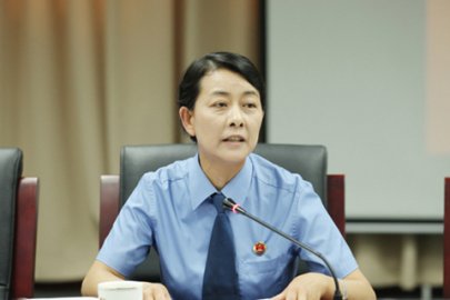 Disciplinary inspection female general Mu Hongyu ＂airborne＂ Secretary of Chongqing Dis