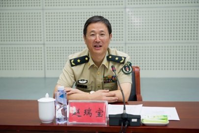 Rocket Force Major General Zhao Ruibao was promoted to deputy political commissar of t