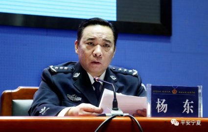 Yang Dong, director of the Criminal Investigation Bureau of the Ministry of Public Sec