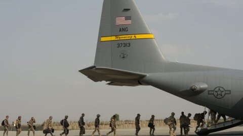 <b>Biden 'forever grateful' to forces in Afghanistan on exit anniversary</b>