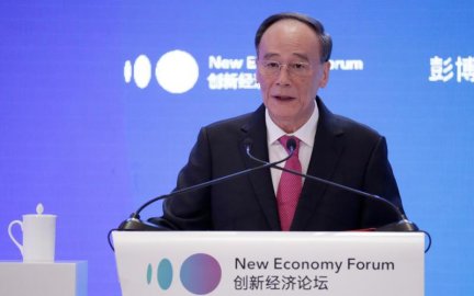 <b>Wang Qishan: In order to crack the trust of the deficit, the countries should not blam</b>