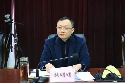 Zhang Mingming, the former secretary of the Jiang'an County Party Committee of Si