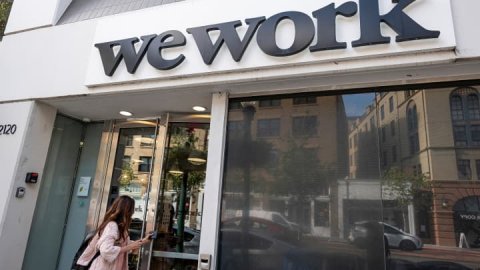 <b>WeWork CEO says company is 'here to stay' as it renegotiates leases</b>