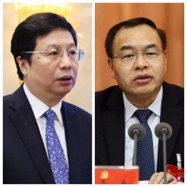 Hu Henghua replaced Tang Liangzhi as the deputy secretary of the Chongqing Municipal P