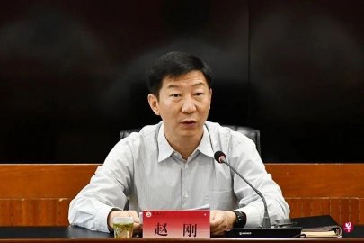 <b>Zhao Gang, deputy secretary of the Shaanxi Provincial Party Committee, serves as the a</b>