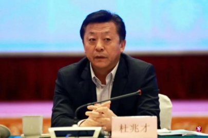 Du Zhaocai, deputy director of the General Administration of Sports of China, was chec