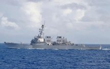 The Chinese military pointed out that the US ship broke into the west of Xisha's 