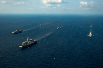 The heavy report shows that the US military South China Sea military activities intens