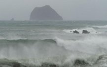 Typhoon ＂Xuan Lannuo＂ approaches the alert of Jeju, South Korea