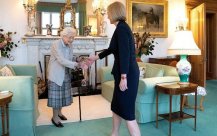 Queen Elizabeth II appointed Tras as Prime Minister