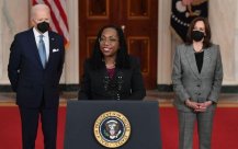 Biden nominated the first African -American woman as the Supreme Court Justice