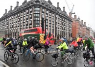 The London subway service stopped due to strikes