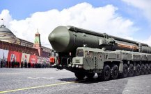 Russia conducted nuclear force exercises in northeast Moscow