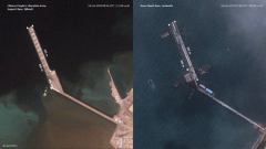 Jin Shi announced satellite photos: China aid the construction of the Cambodian Navy b