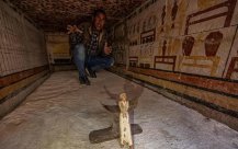 Egypt found that the tombs were well preserved 4000 years ago