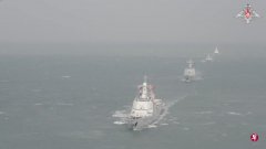 US media: Chinese Liaoning ship formation drills were near Meguan Island during the dr