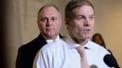 <b>House speaker battle heats up: Trump, Jordan, Scalise in the mix</b>