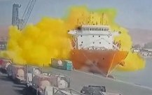 At least 12 people died at least 12 people in the Jordan port chemical gas leakage