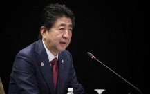 Former Japanese Prime Minister Shinzo Abe was shot during his speech