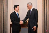 New Prime Minister Li Xianlong meets Li Jiachao to discuss deepening new port cooperat