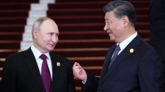 <b>BRI forum: China's Xi and Russia's Putin meet in Beijing</b>