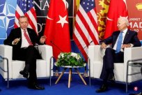 Biden and Erdogon discussed the problem of Sweden joining NATO and other issues