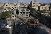 Advings the army to increase the bombing of Gaza to prepare for the ground offensive