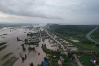 Floods in the four rivers in Heilongjiang have been flooded in floods