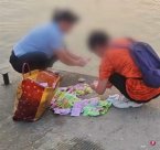 The two women in Guangdong are released on the river of fish and tofu and water.