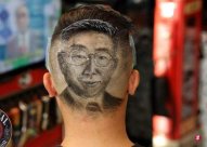 Ke Fan finds hairstyle designer shave Ke Wenzhe's avatar hairstyle