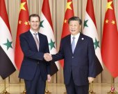 Xi Jinping met with Assad and said that China supports Syria to start reconstruction