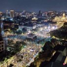 The night before the election of the Taiwan election, the blue -green and white potent