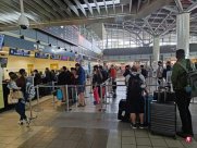 Before the election day, the mainland airport appeared to return to Taiwan to vote.