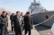 Kim Jong -un inspecting the Nanyu Shipyard emphasized to strengthen the preparation wa