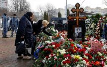 128 Russia's 128 people attended the opposition leaders' memorial service