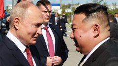 <b>Putin visits North Korea's Kim Jong Un for the first time in 24 years</b>