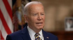 <b>After Biden's retirement, the first interview warned that Trump was the threat of</b>